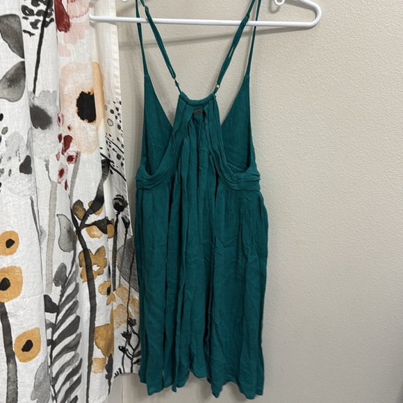 Women’s O’Neill Saltwater Solids Avery Cover-Up Teal Dress. Size XS - Picture 6 of 13